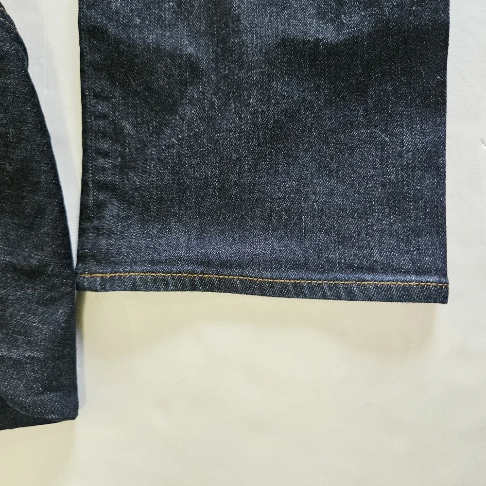 Banana Republic Mens Jeans Blue Dark Wash Denim Straight Leg Slim Fit Size 36x30